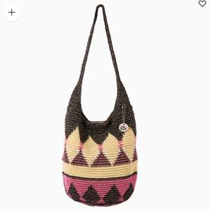 The sak crocheted Hobo Handbag